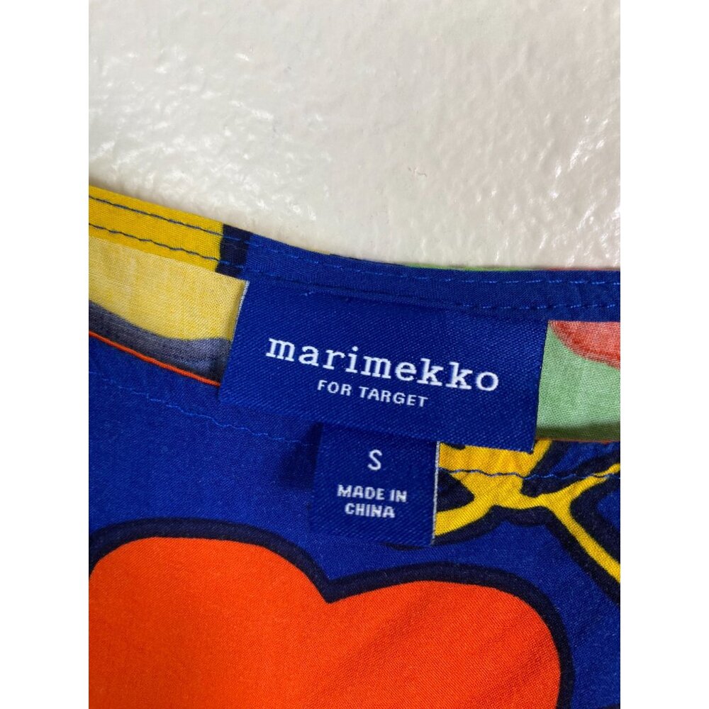 Marimekko x Target Floral Print Shift Dress Size Small Hawaiian Vacation Boho - Picture 3 of 13